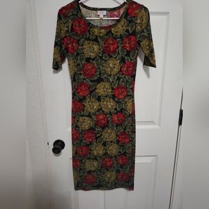 Floral Print Midi Dress